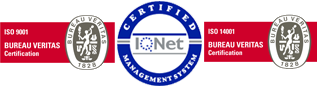 Certificado IQNET, ISO 9001 e ISO 14001